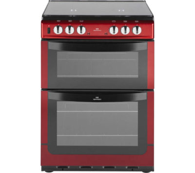 NEW WORLD  601DFDOL Dual Fuel Cooker - Red